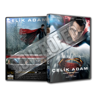 Çelik Adam - Man Of Steel 2013 Türkçe Dvd Cover Tasarımı